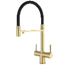 Acabado oro mate grifo 3 vías.webp