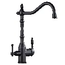 Negro mate vintage grifo 3 vias viena.webp